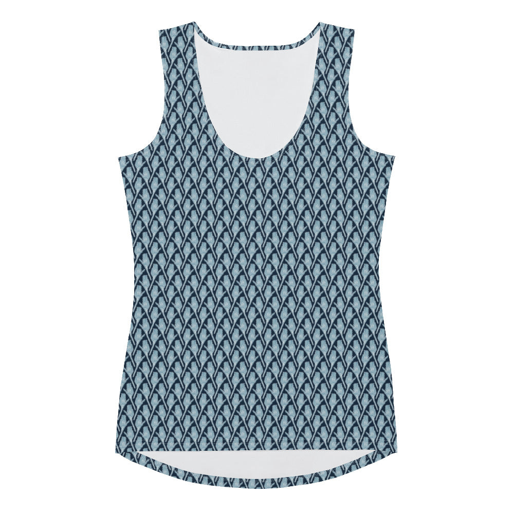 Sugarbush Active Tank Top - Aqua