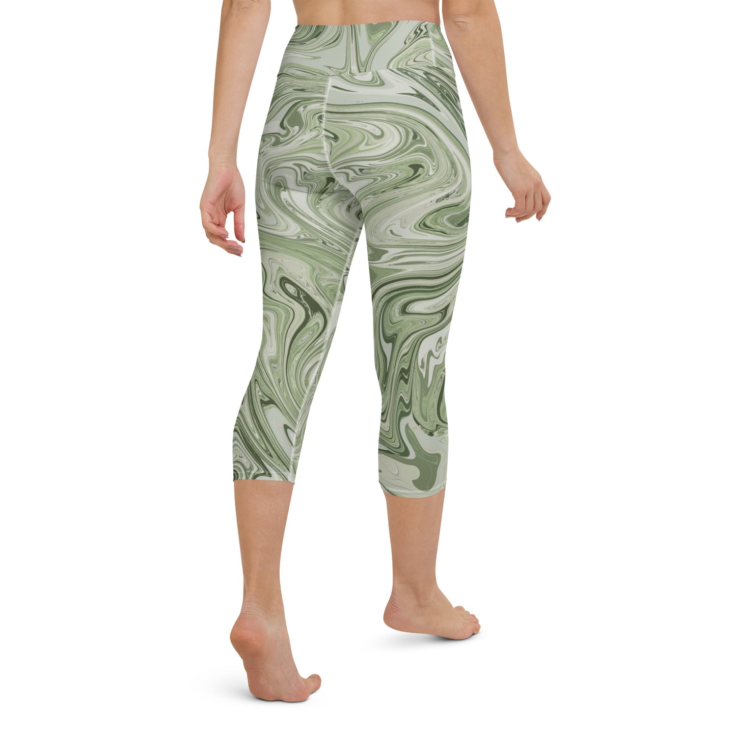 Marble Maggiore Capri Leggings - Pistachio (Sample)