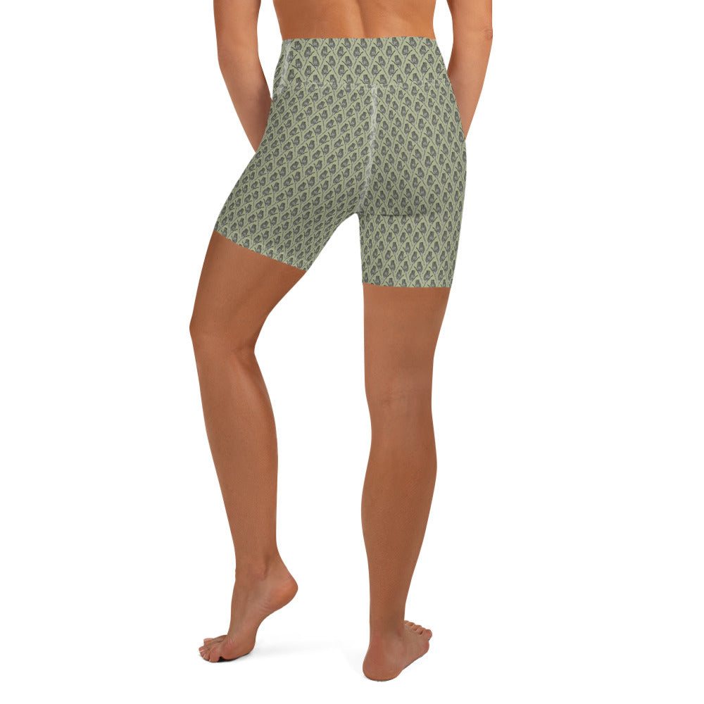 Sugarbush Yoga Shorts - Olive