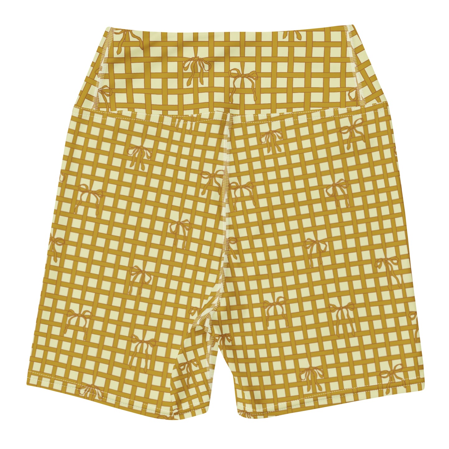 Coquette Yoga Shorts - Turmeric