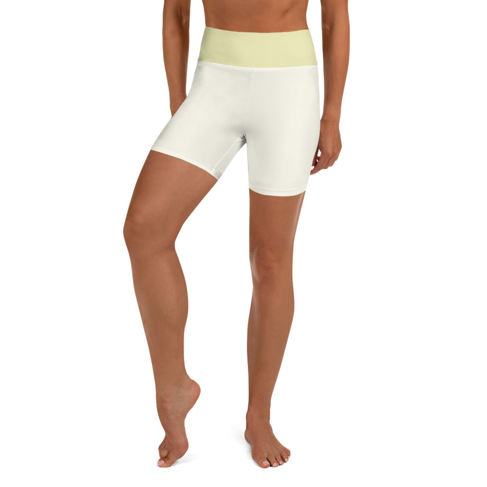 Core Yoga Shorts - Buttercup