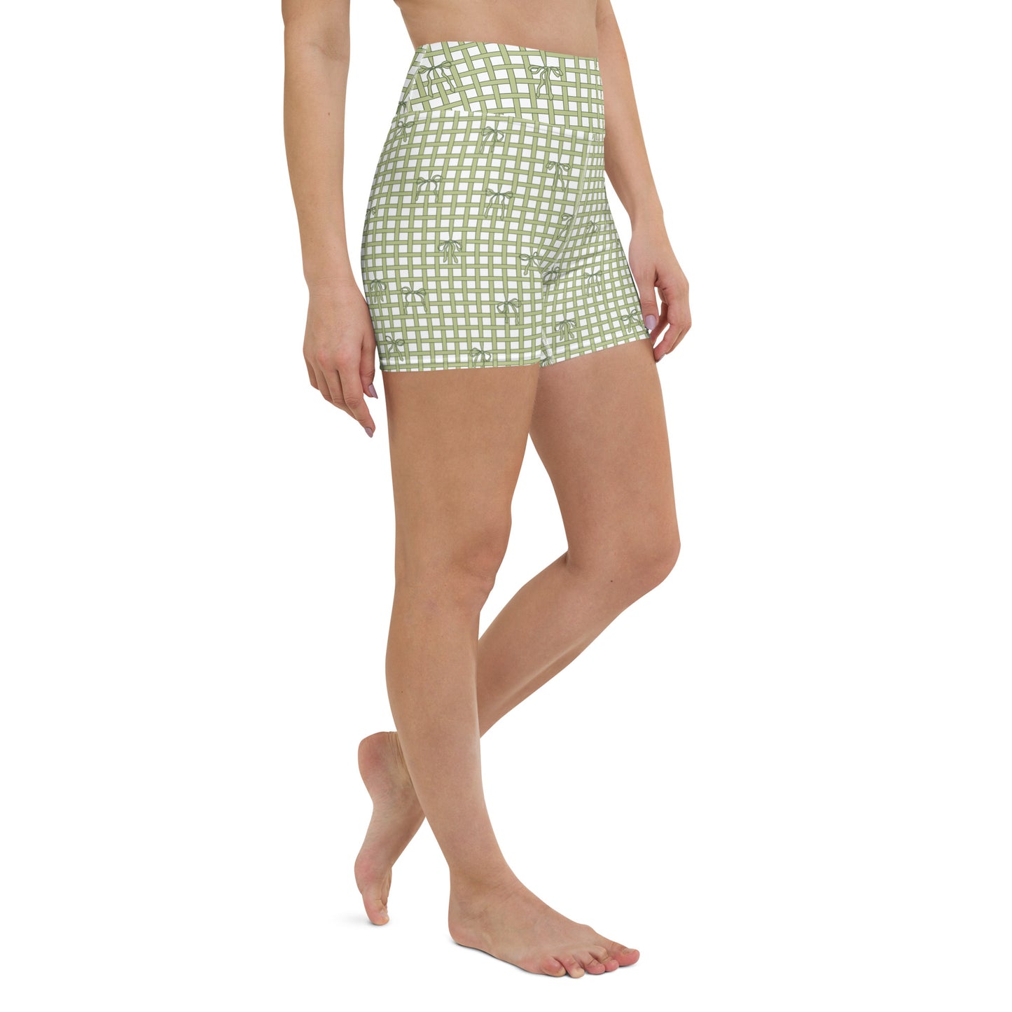 Coquette Yoga Shorts - Mojito