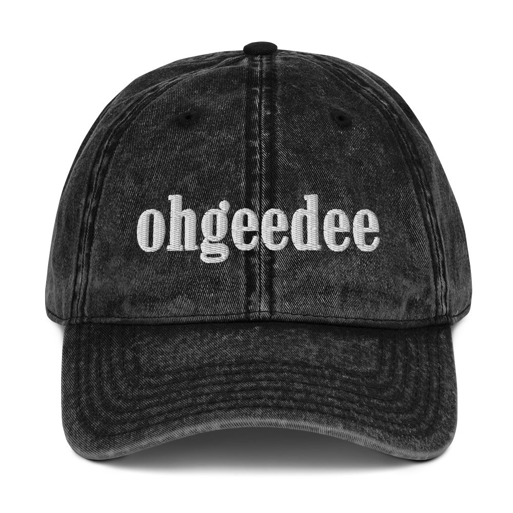 ohgeedee Vintage Cap