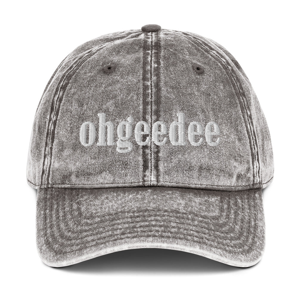 ohgeedee Vintage Cap