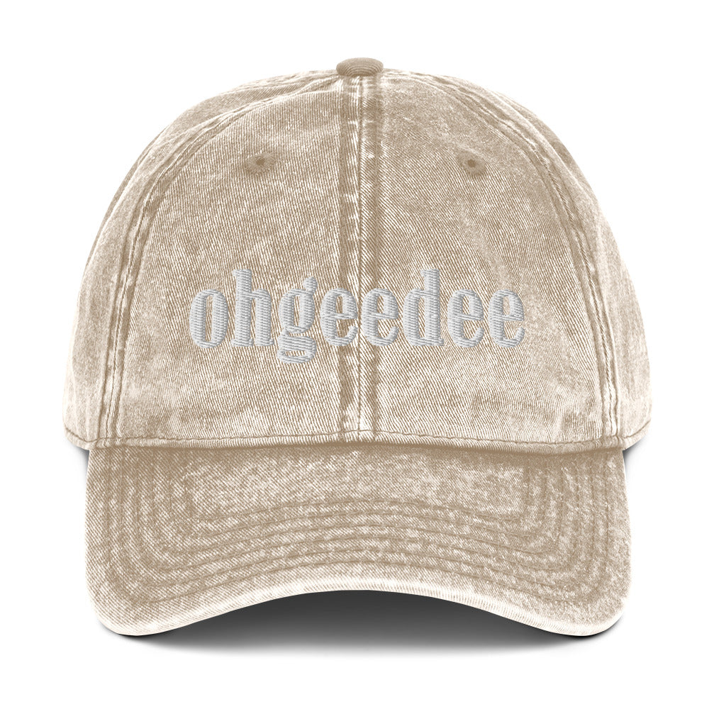ohgeedee Vintage Cap