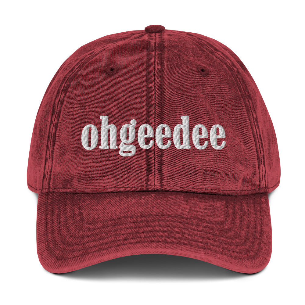 ohgeedee Vintage Cap