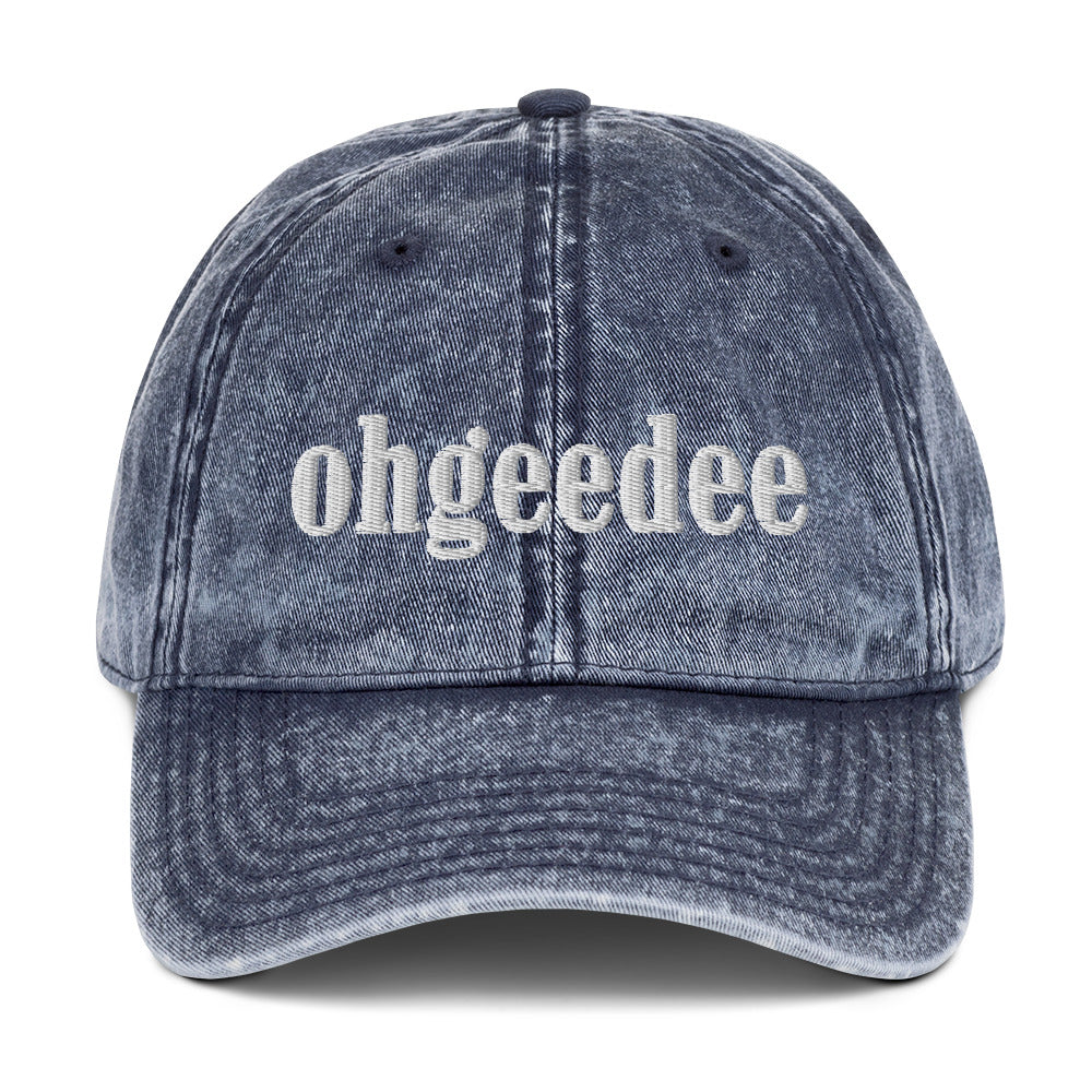 ohgeedee Vintage Cap