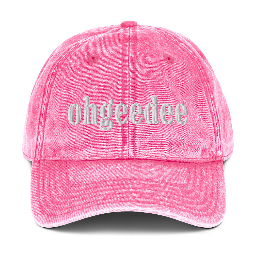 ohgeedee Vintage Cap