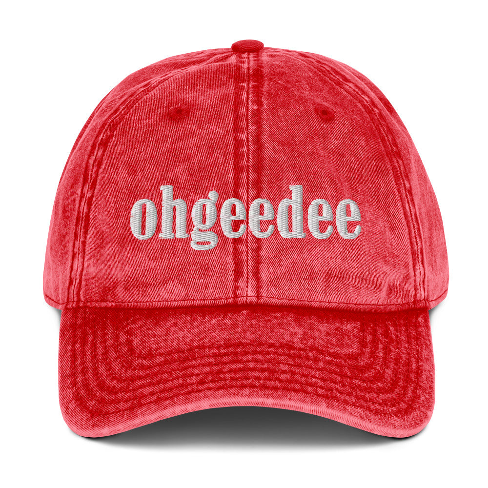 ohgeedee Vintage Cap