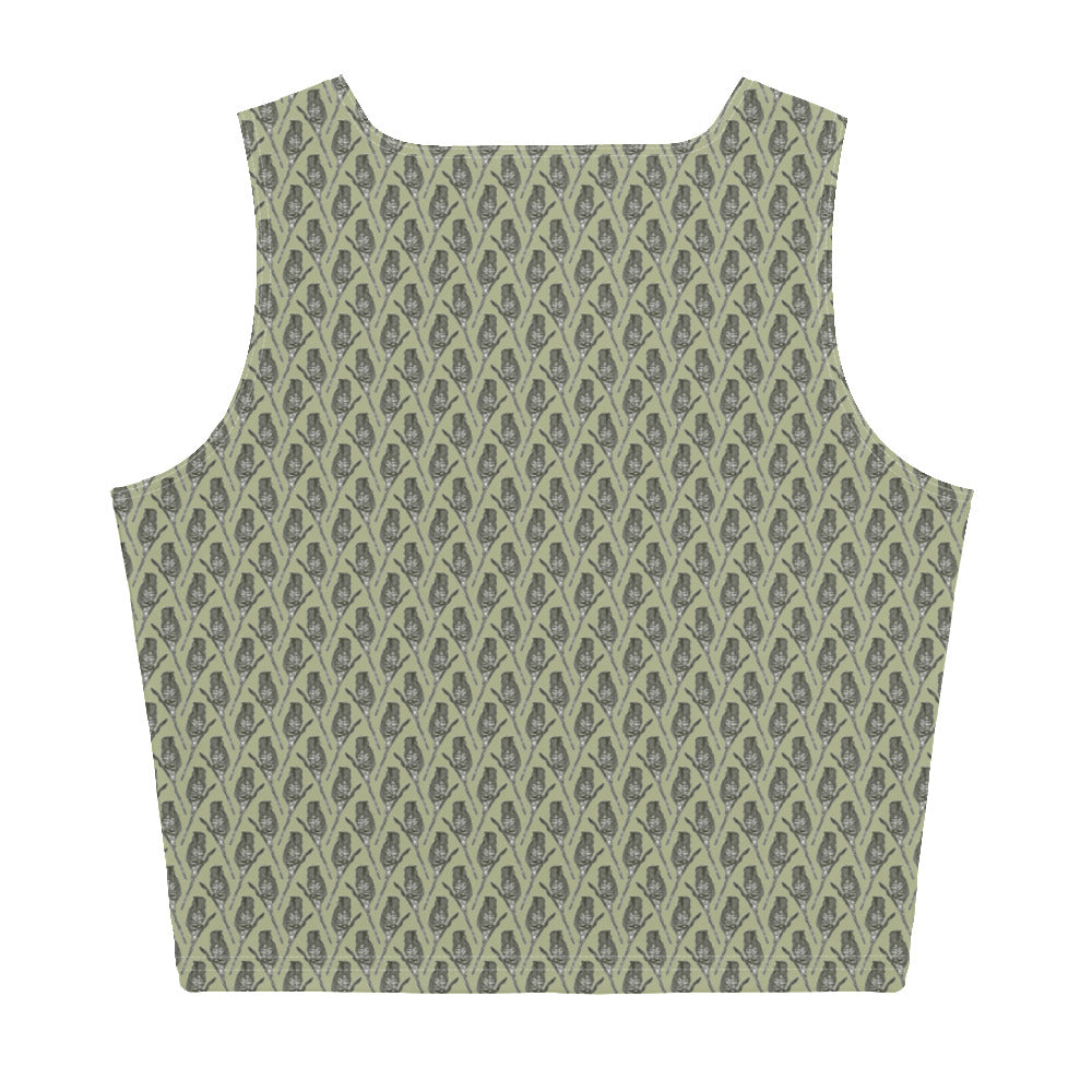 Sugarbush Active Crop Top - Olive