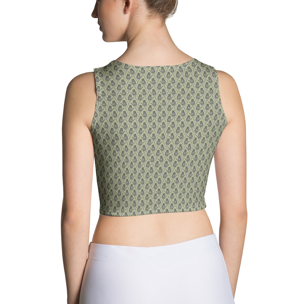 Sugarbush Active Crop Top - Olive