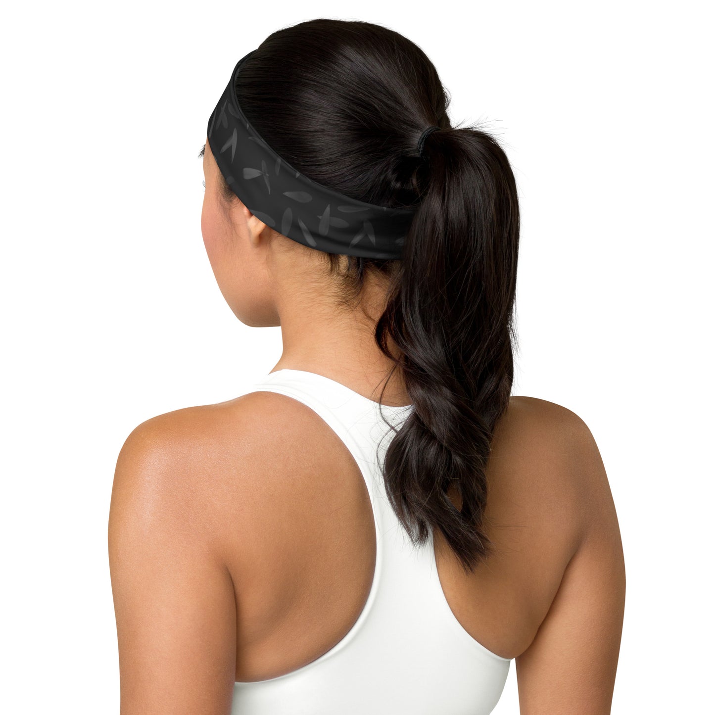 Petal Power Headband in Amboy Black