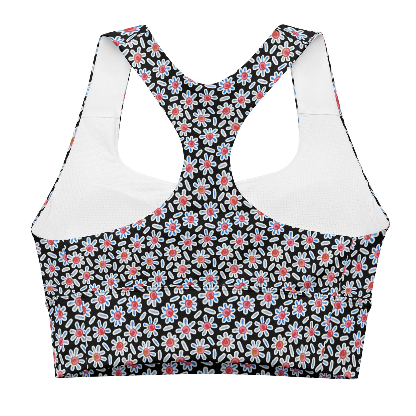 Ditsy Daisy Sports Bra