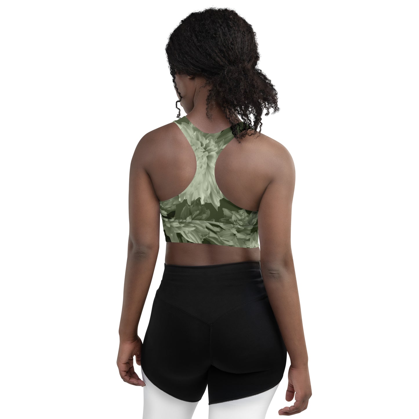 Gillyflower Sports Bra in Anacapa Green