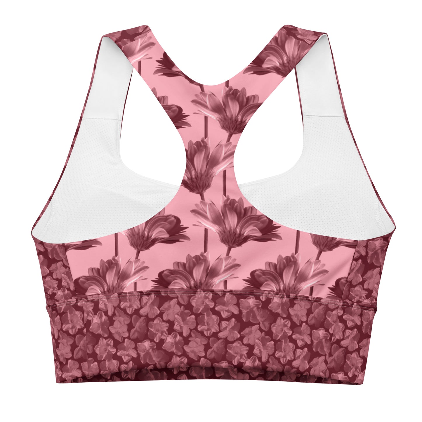 Flourish and Flow Sports Bra in Napa Red