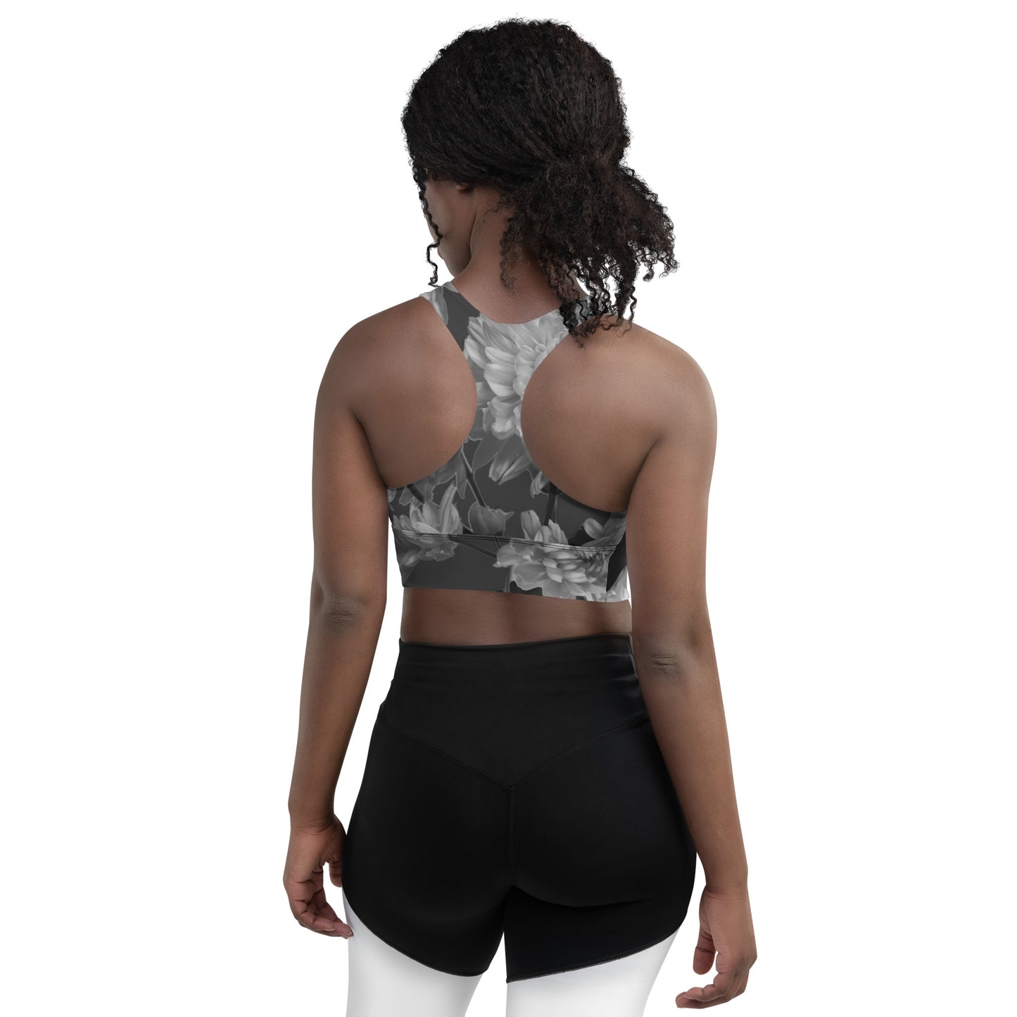 Gillyflower Sports Bra in Amboy Black