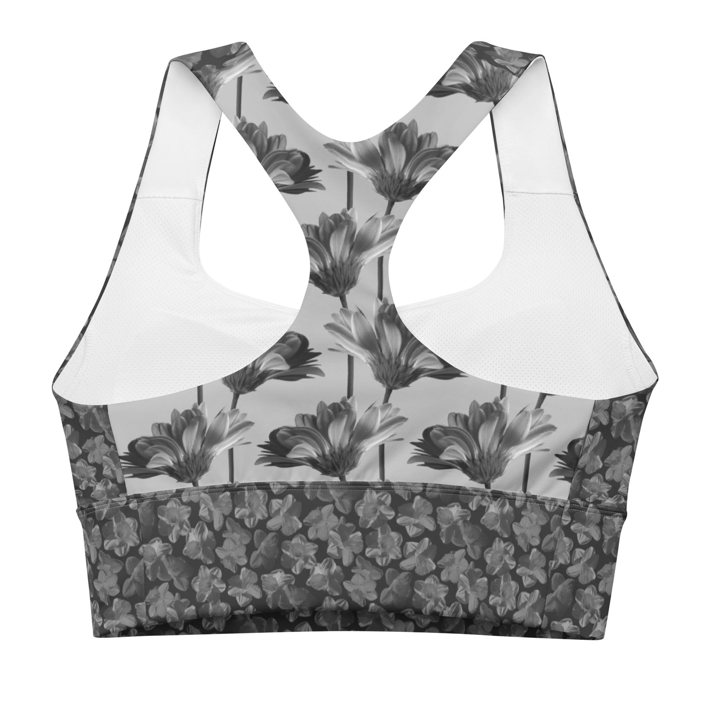 Flourish and Flow Sports Bra in Amboy Black