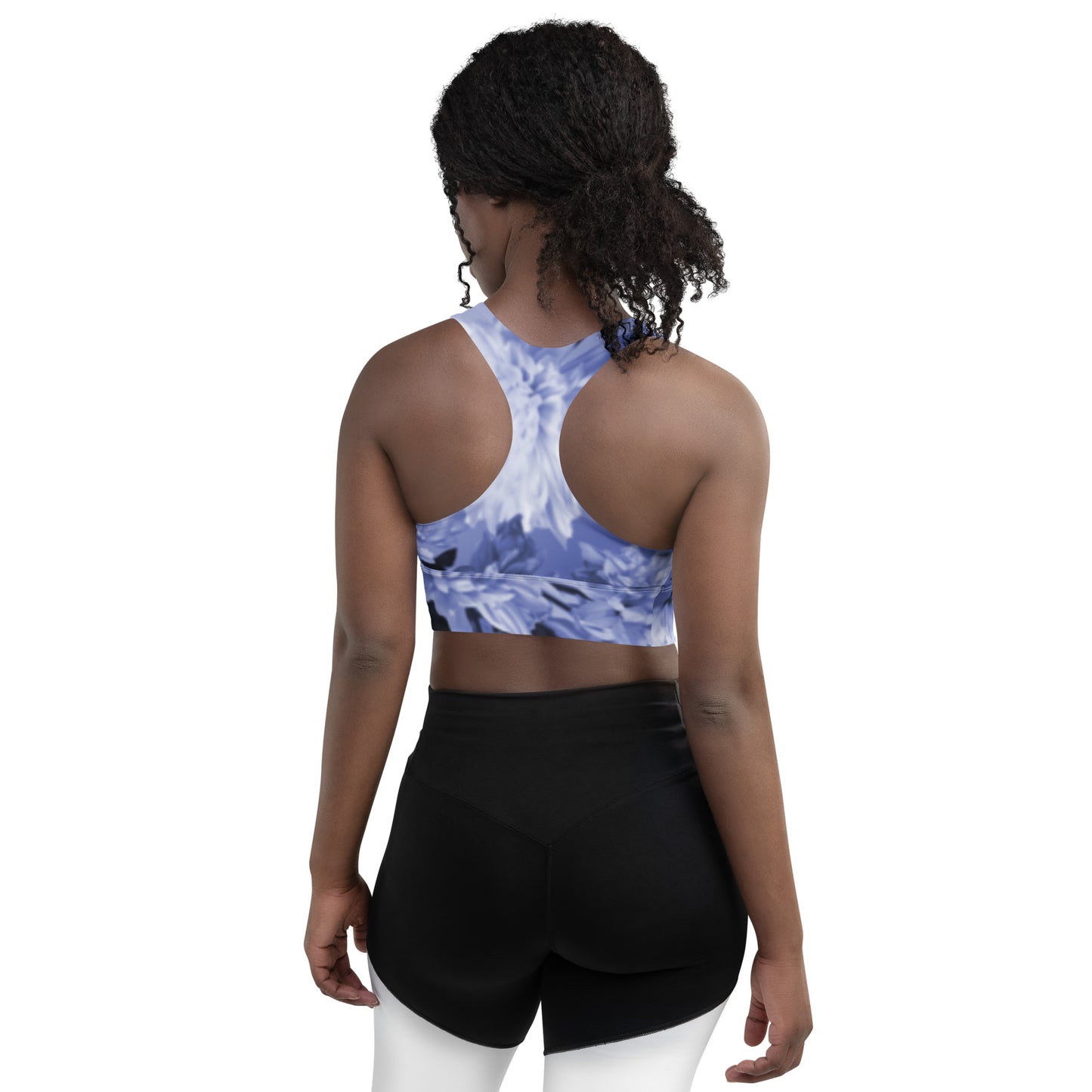 Gillyflower Sports Bra in Malibu Blue