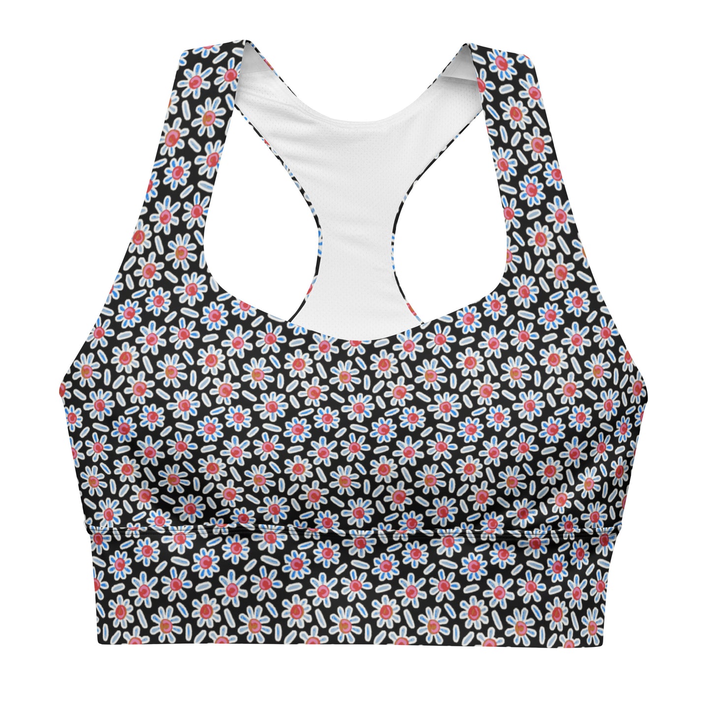 Ditsy Daisy Sports Bra