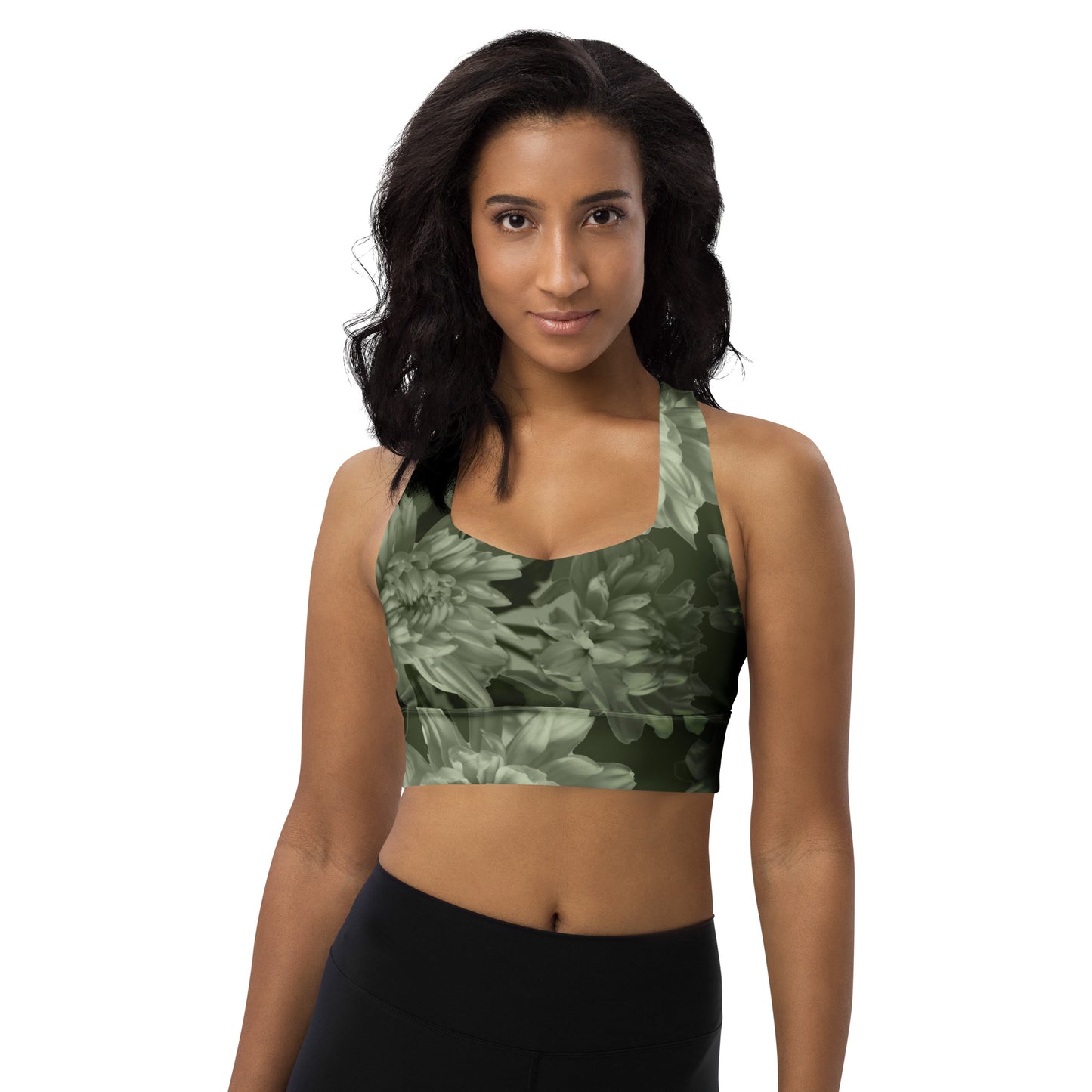 Gillyflower Sports Bra in Anacapa Green