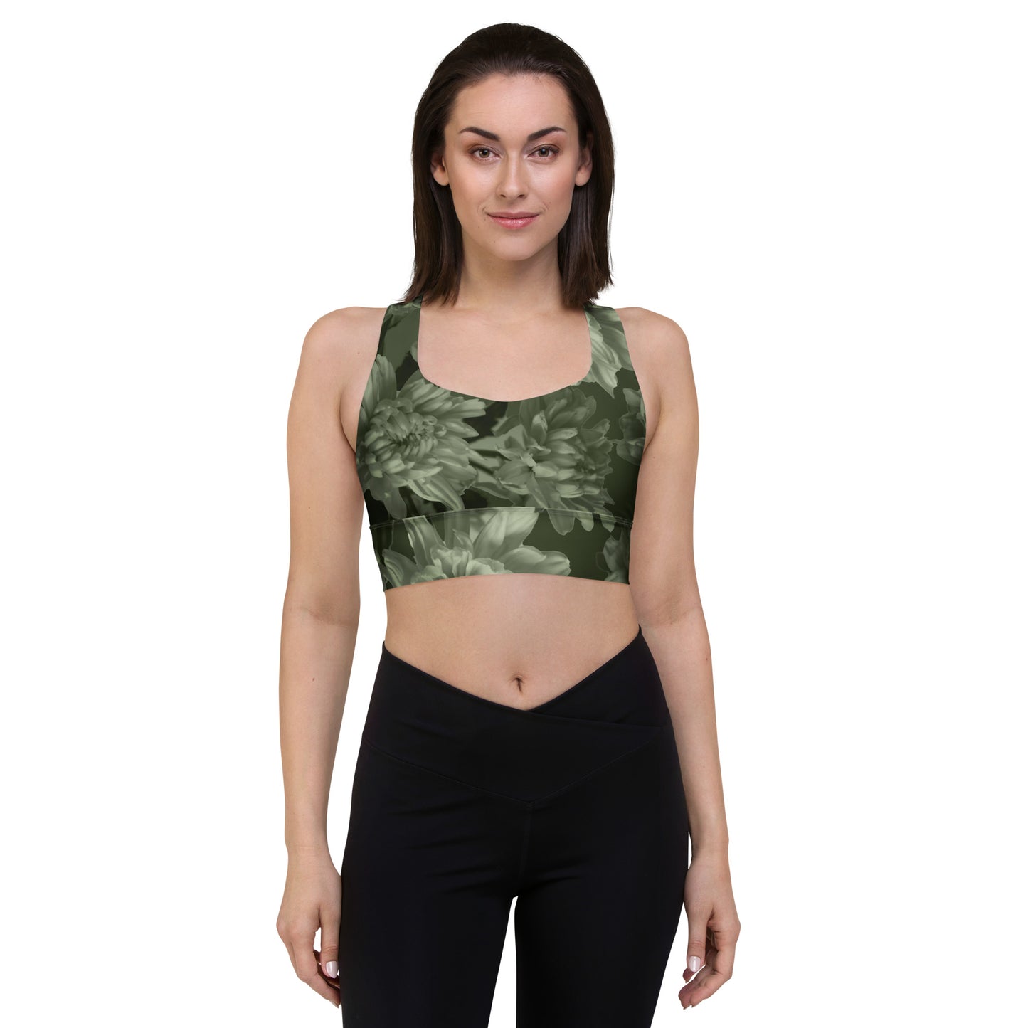 Gillyflower Sports Bra in Anacapa Green