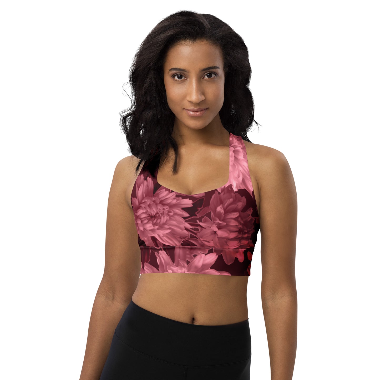 Gillyflower Sports Bra in Napa Red