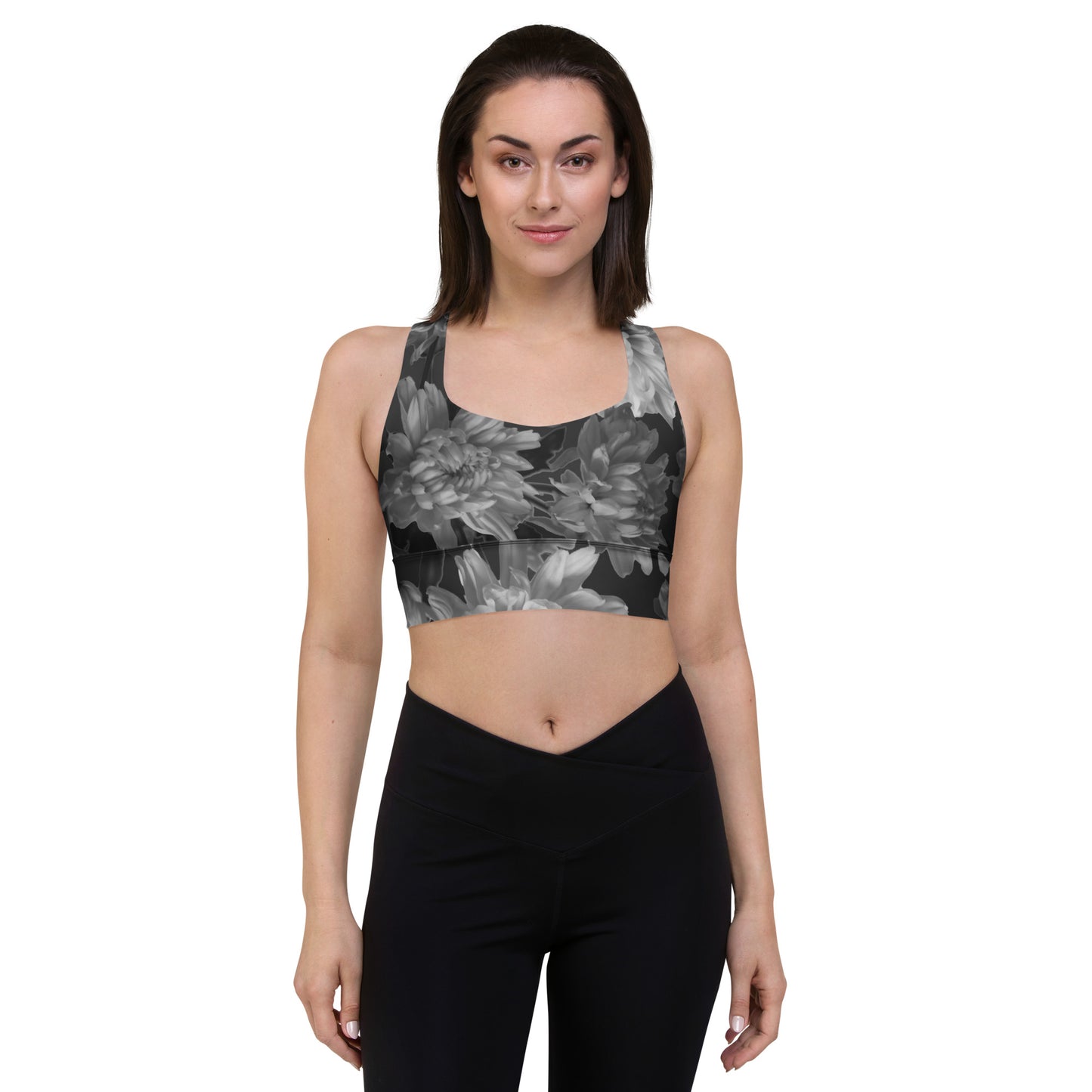 Gillyflower Sports Bra in Amboy Black