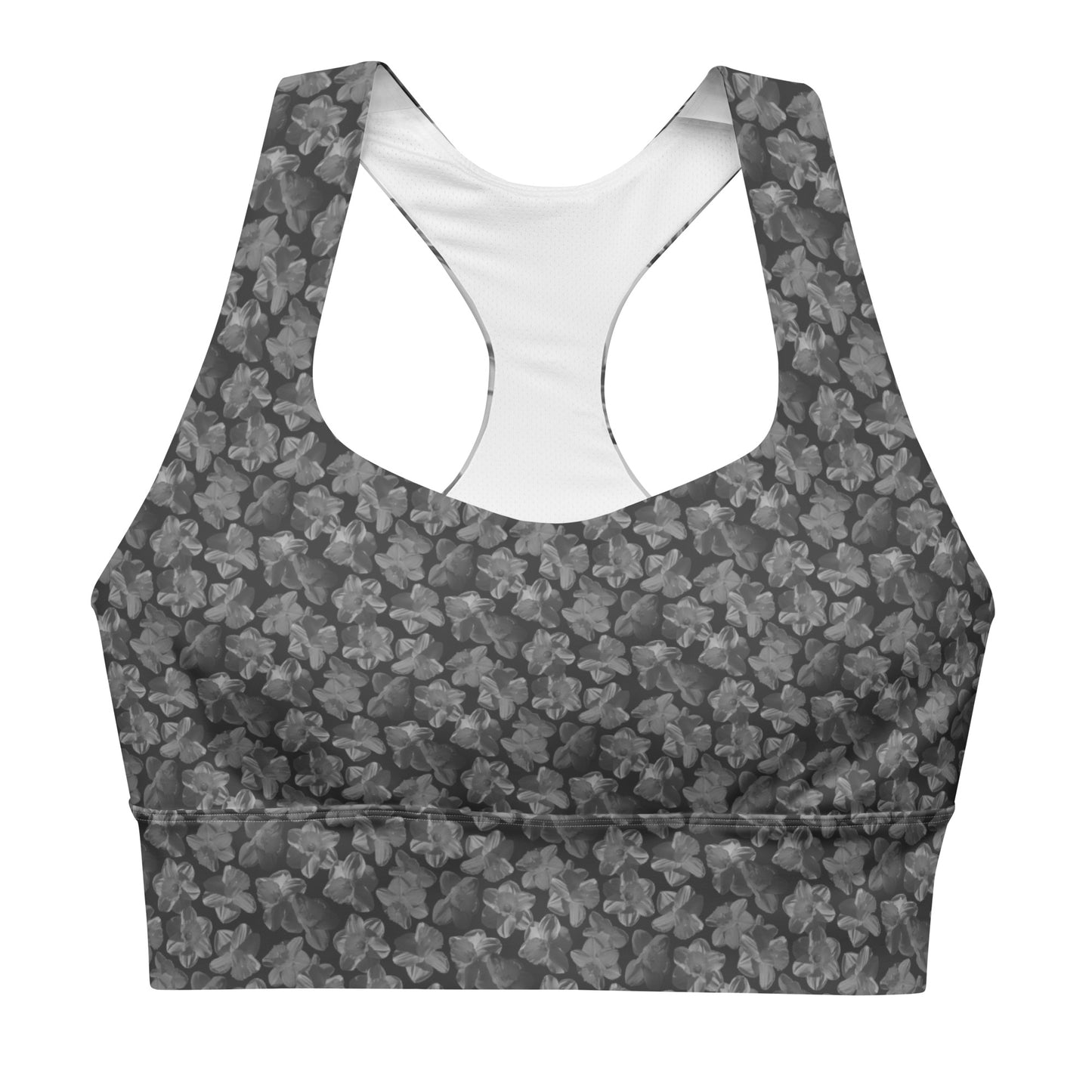 Flourish and Flow Sports Bra in Amboy Black