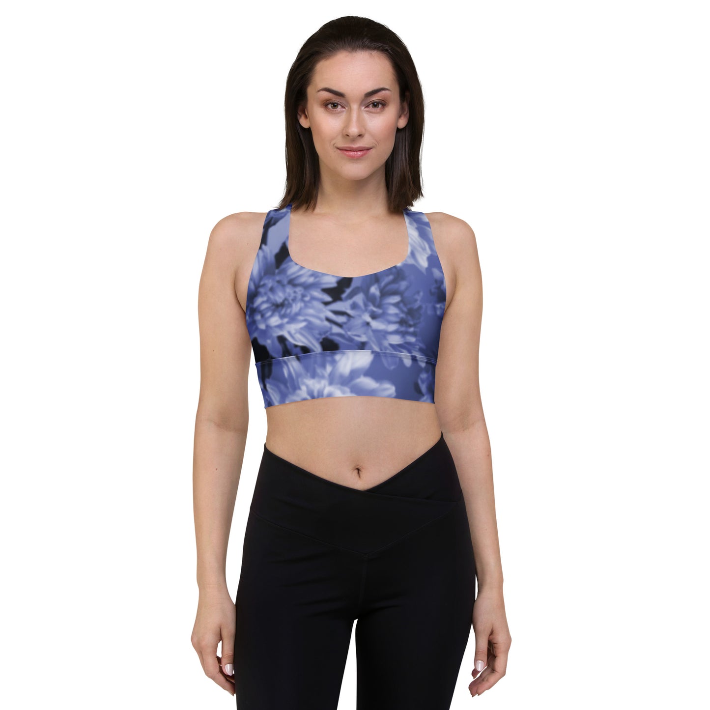 Gillyflower Sports Bra in Malibu Blue