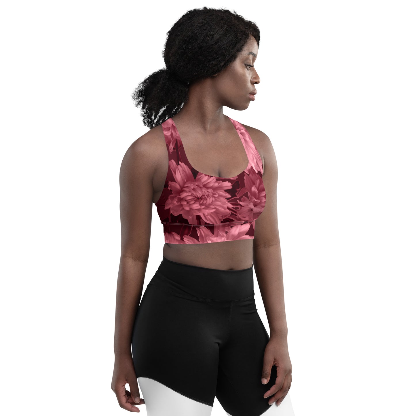 Gillyflower Sports Bra in Napa Red