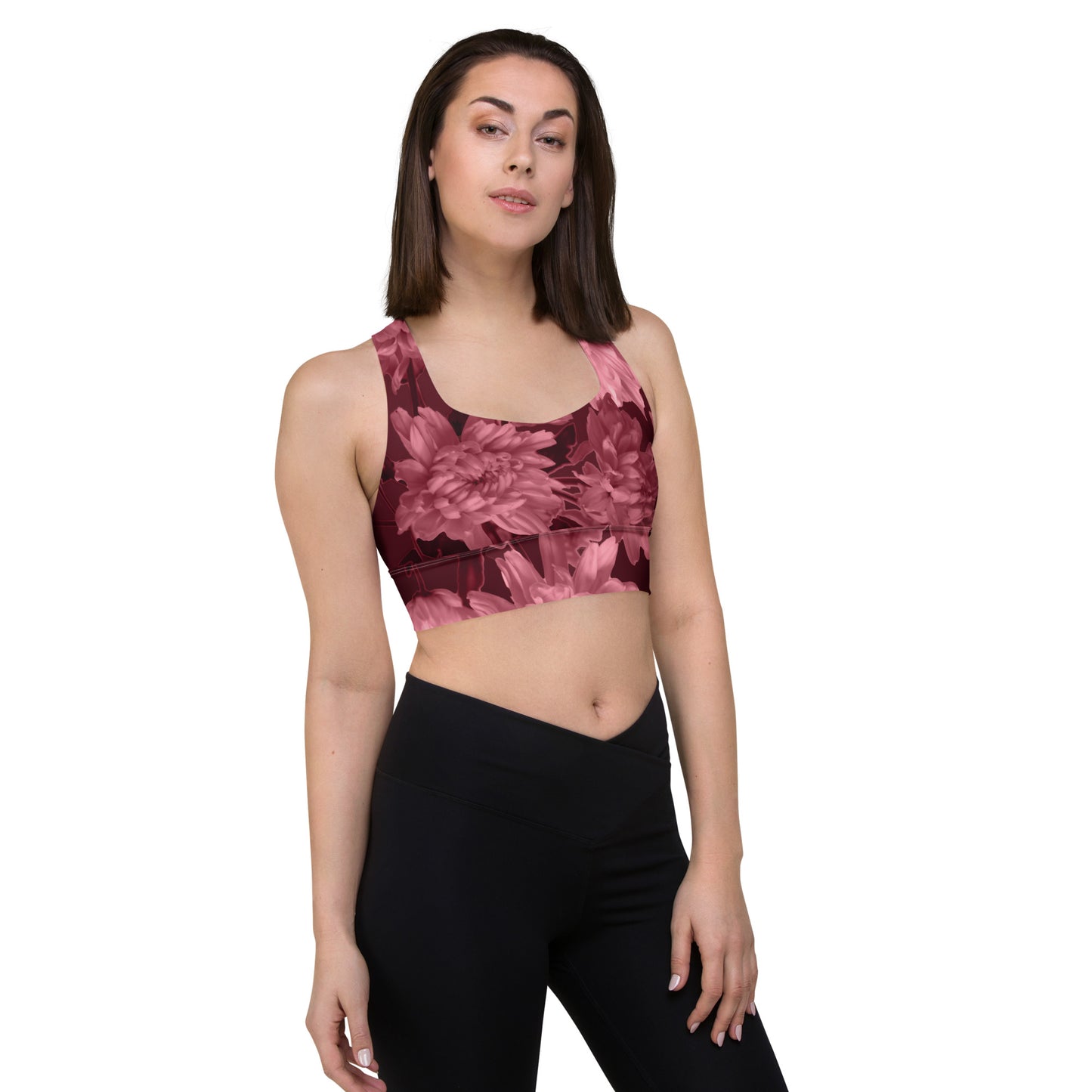 Gillyflower Sports Bra in Napa Red