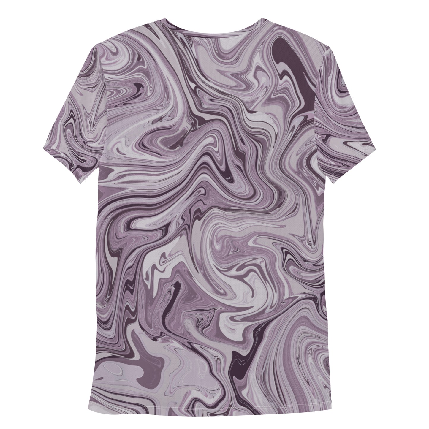 Marble Athletic T-Shirt - Lilac