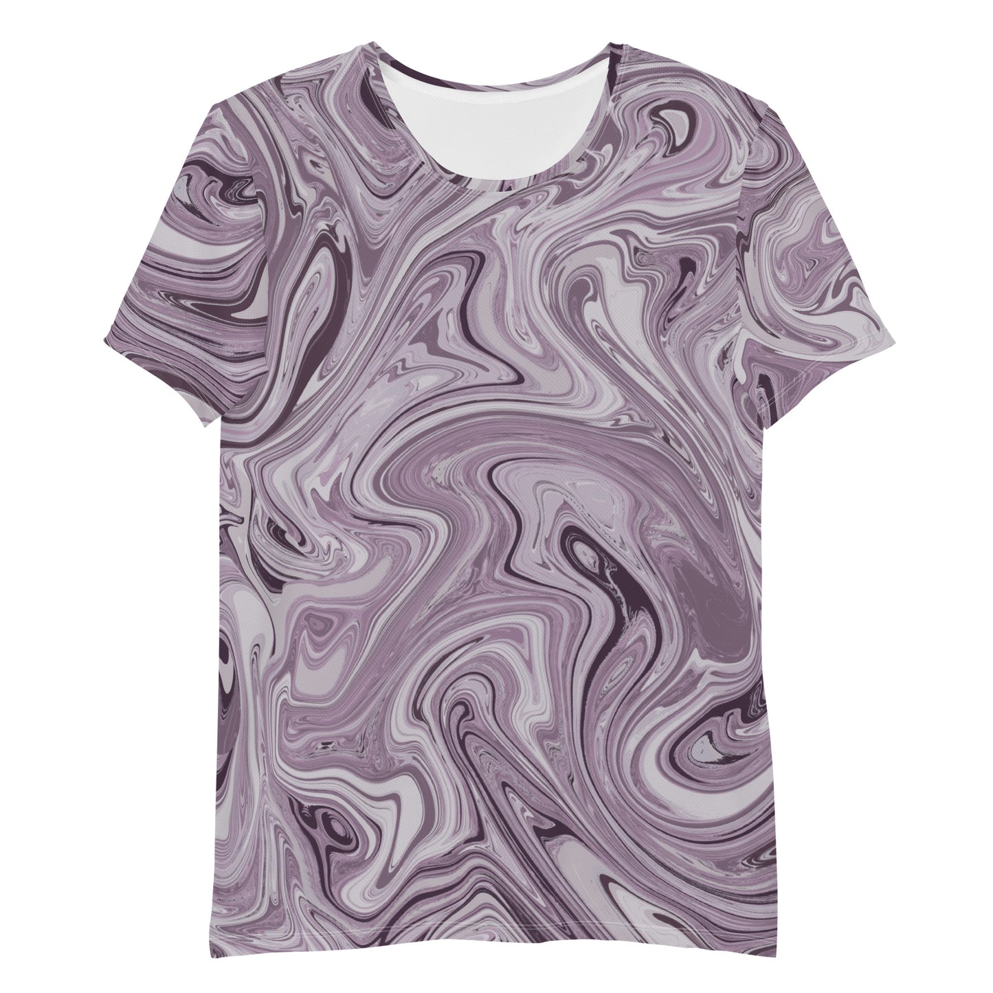 Marble Athletic T-Shirt - Lilac