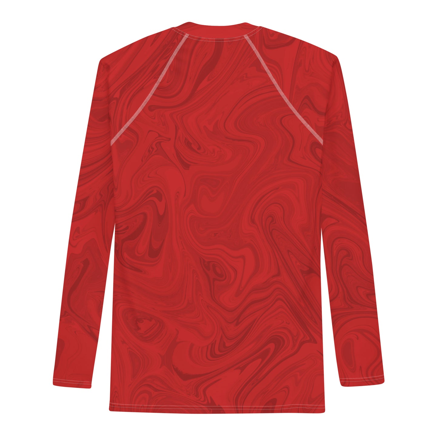 Marble Rash Guard - Ruby