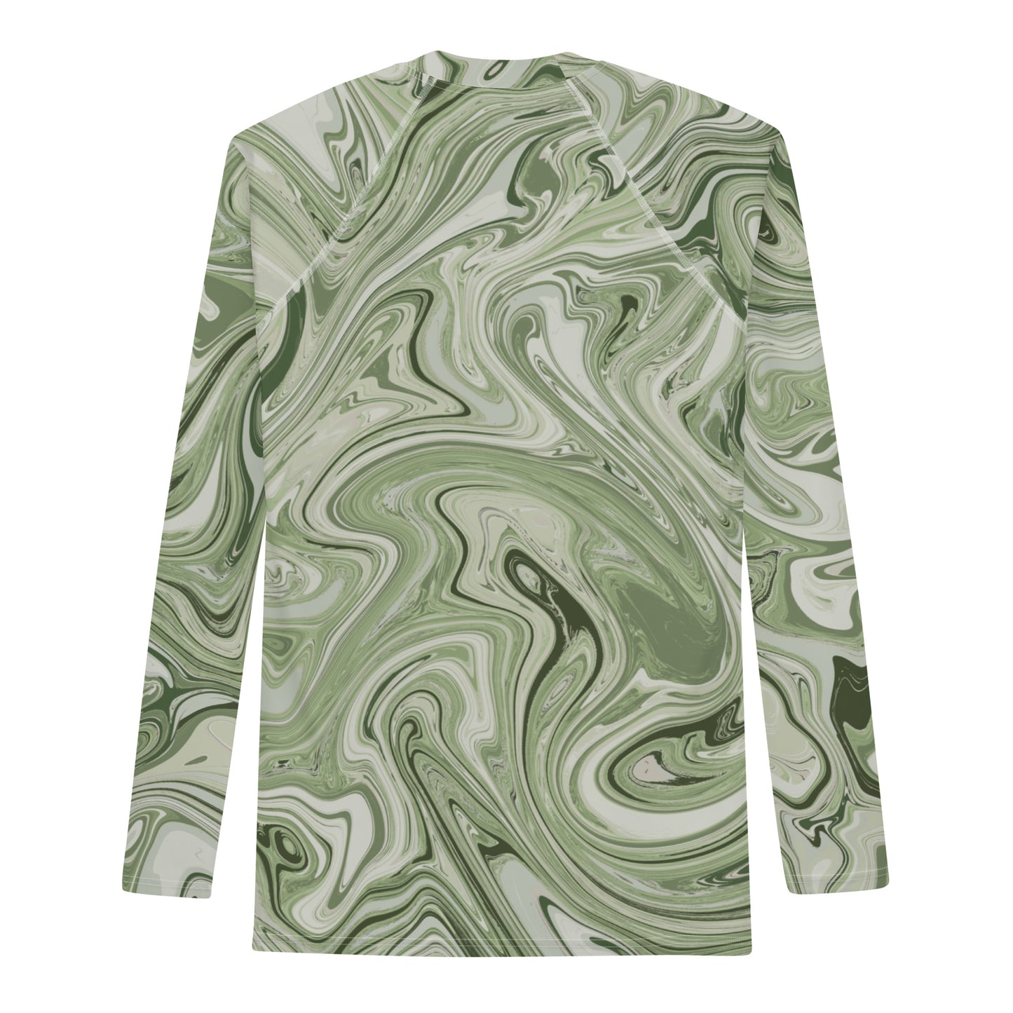 Marble Rash Guard - Pistachio