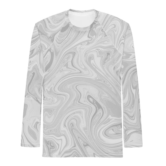 Marble Rash Guard - Ivory