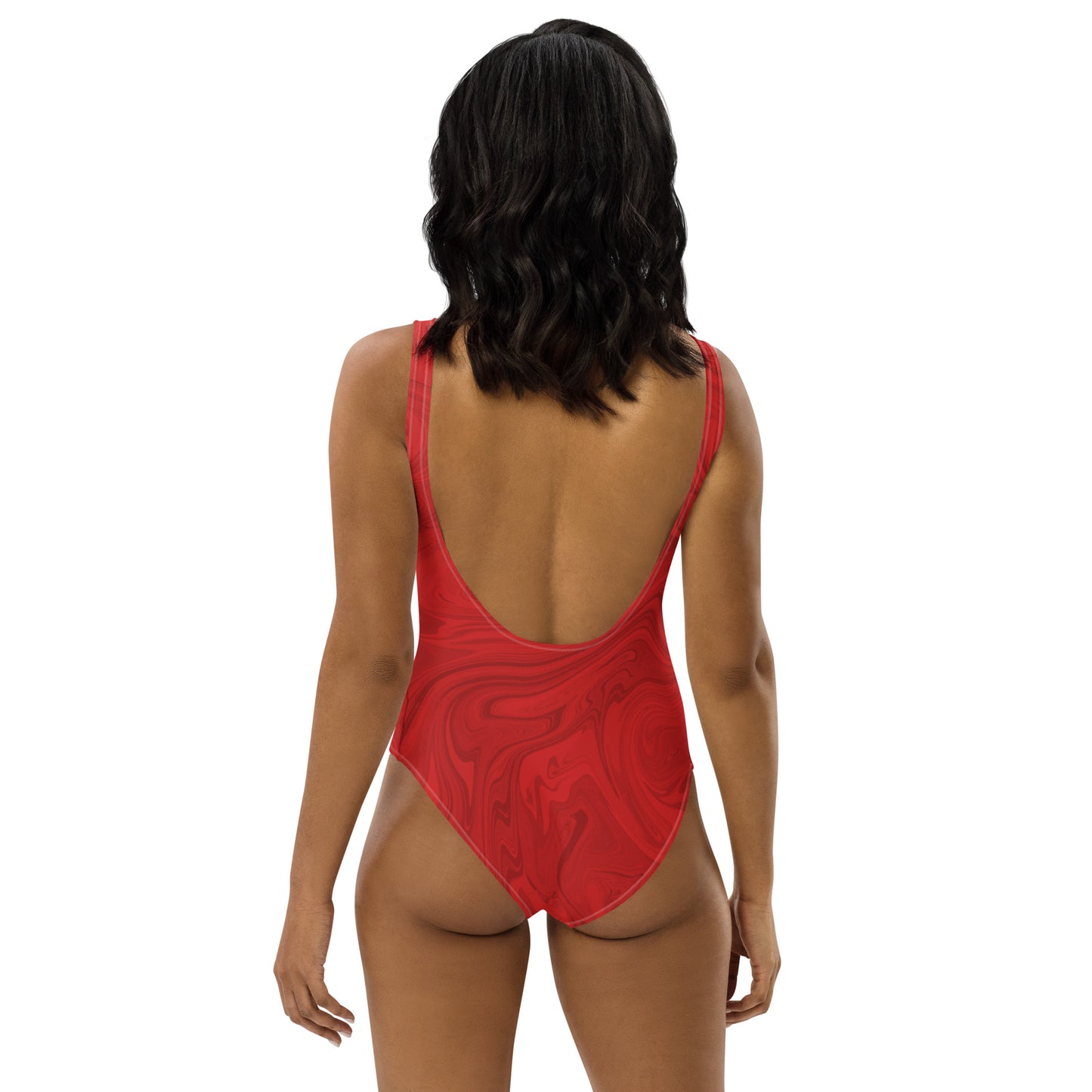 Marble One-Piece - Ruby