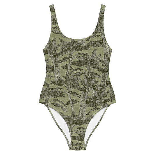 Banana Tree One-Piece Swimsuit