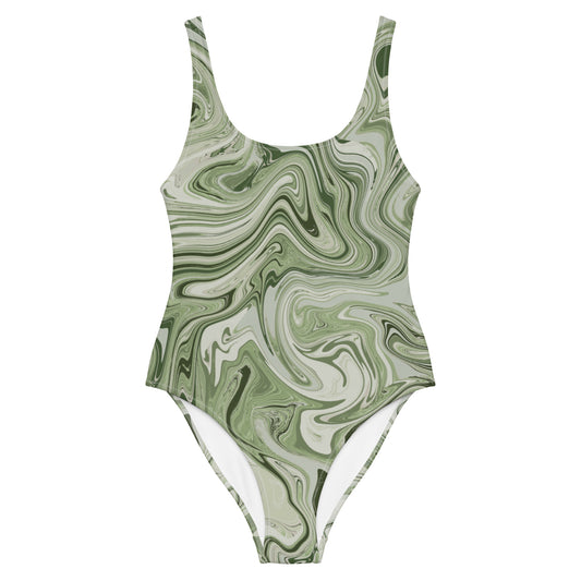 Marble One-Piece - Pistachio