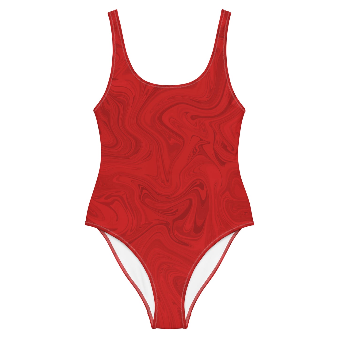 Marble One-Piece - Ruby