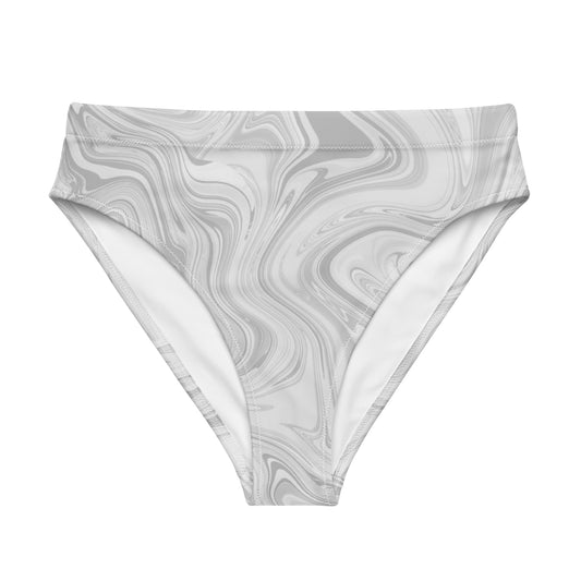 Maggiore Marble Recycled Bikini Bottom - Ivory