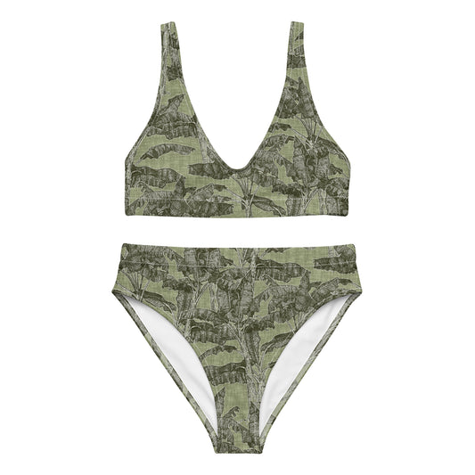 Recycled Banana Tree High-Waisted Bikini