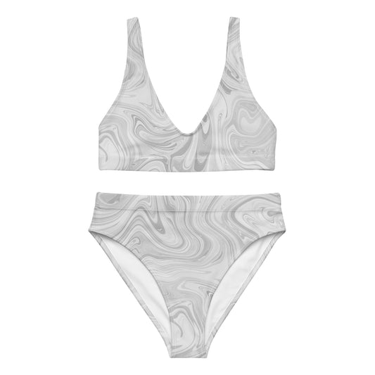 Maggiore Marble Recycled Bikini - Ivory