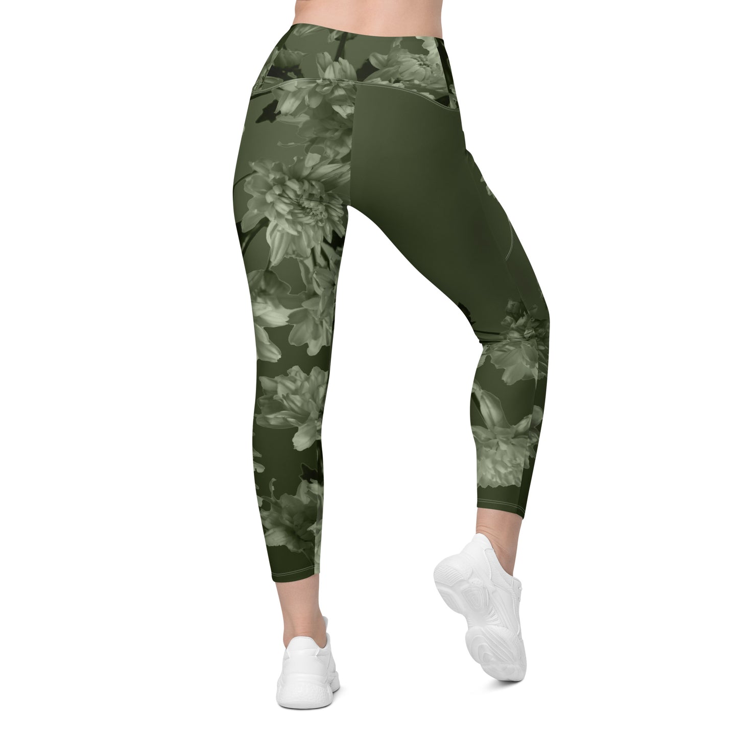 Recycled Gillyflower Leggings in Anacapa Green