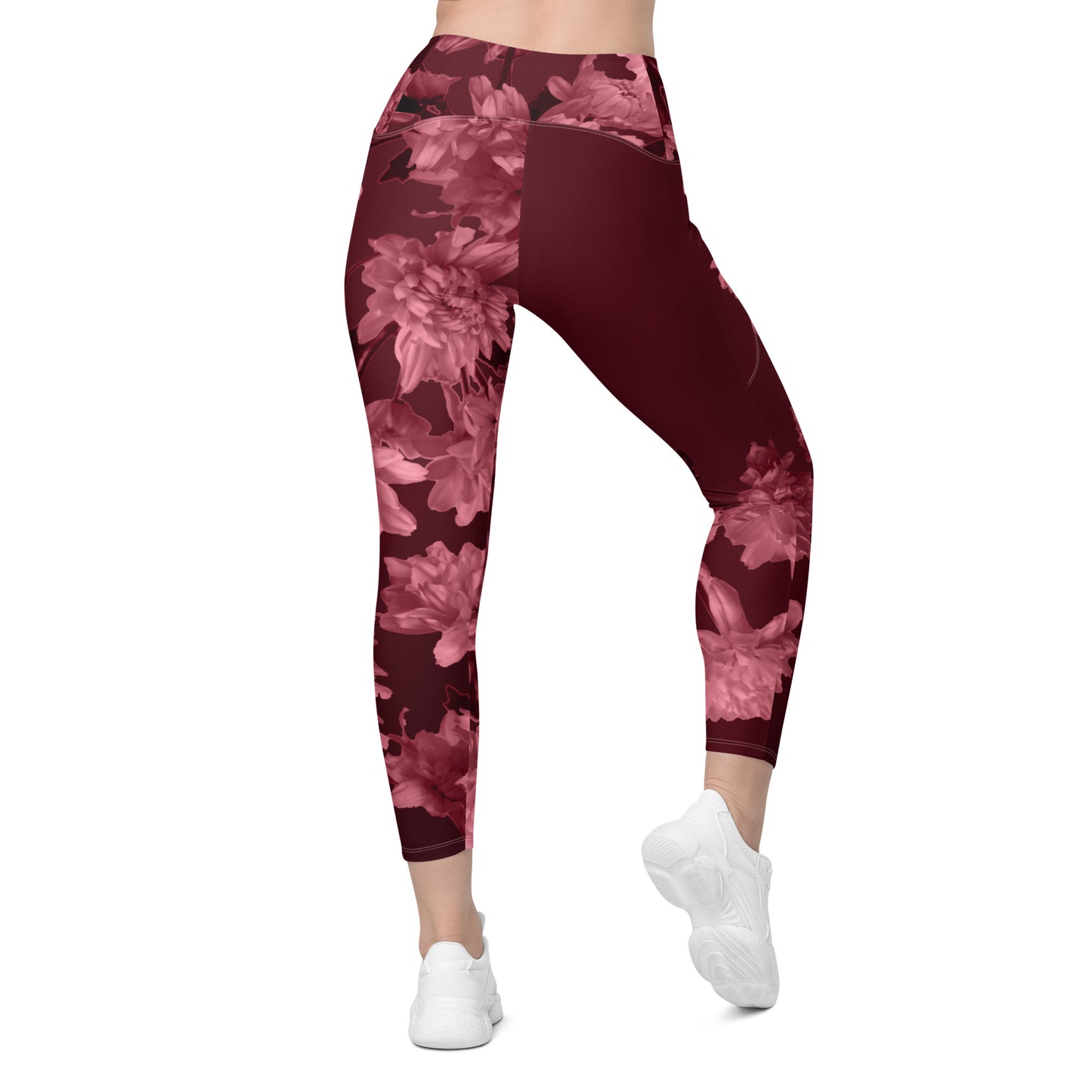 Recycled Gillyflower Leggings in Napa Red