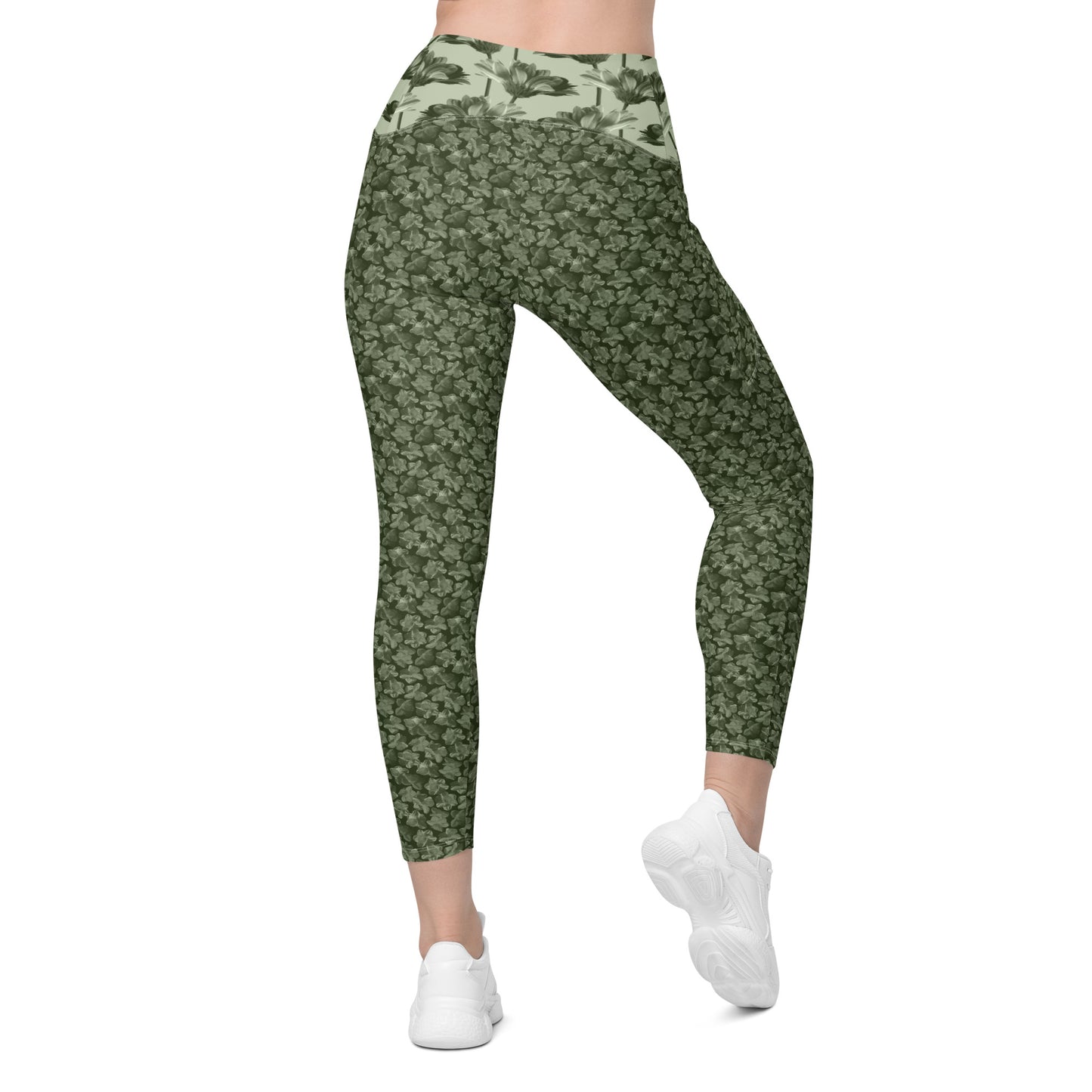 Recycled Flourish and Flow Leggings in Anacapa Green