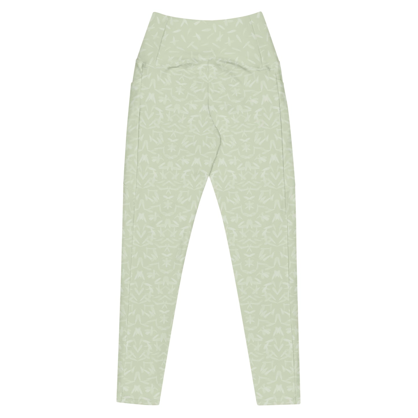 Recycled Petal Power Leggings in Anacapa Green