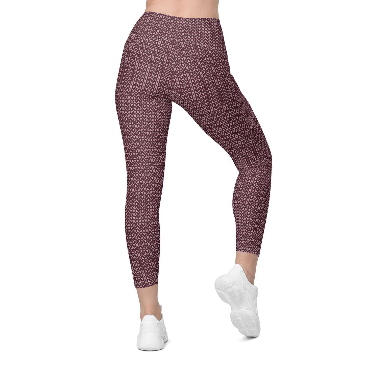 Wishbone Leggings - Ruby