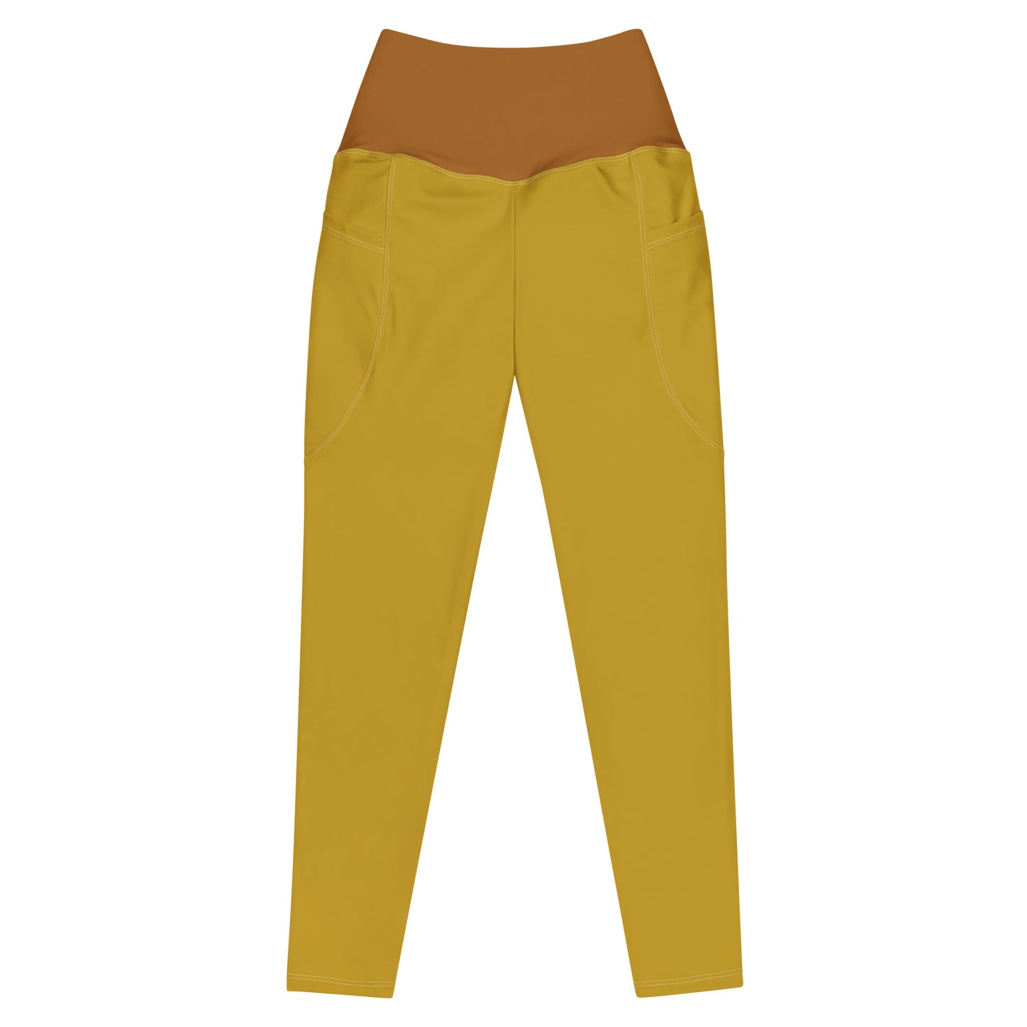 Core Recycled Leggings - Turmeric