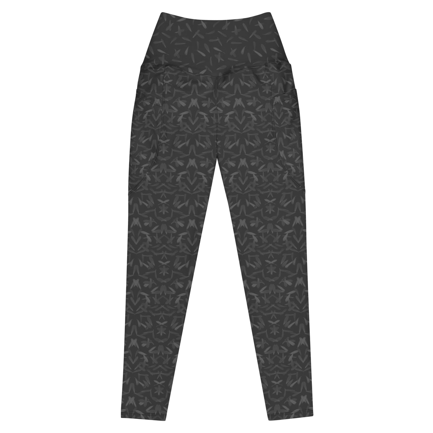 Recycled Petal Power Leggings in Amboy Black